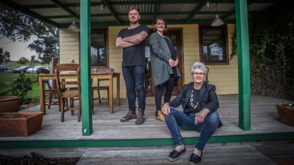 Will Bruce, Katie Crook and Susan Bruce.