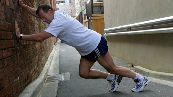 Tony Abbott has long been a fitness fanatic.