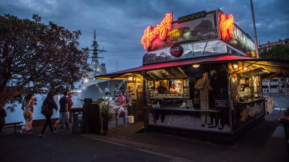 Harry's Cafe de Wheels in Woolloomooloo, November 2018.