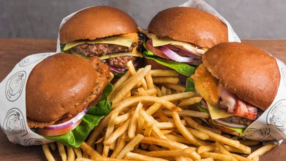 Burgers and fries are always a popular hangover choice.