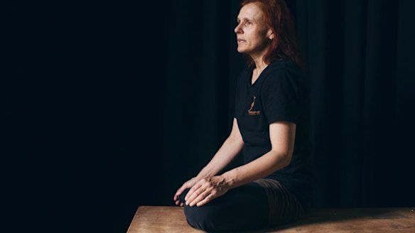 Indigenous dancer and multimedia artist Vicki Van Hout is the official poet of the Big Anxiety Festival.