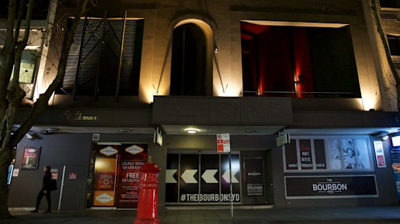 The Bourbon in Kings Cross has been sold to a developer.