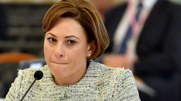 Deputy Premier Jackie Trad has slammed Infrastructure Australia's Cross River Rail assessment.
