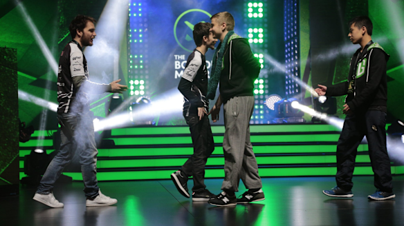 International team OG, which recently added Australian player Ana (right), won their third Boston Major against up-and-coming Greek team Ad Finem.