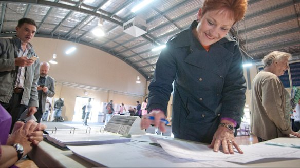 Pauline Hanson was right 20 years ago to warn Australia was at risk from a tide of Asian immigrants, according to a One Nation candidate.