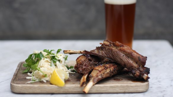 Lamb ribs at Ladro Tap, Prahran.
Age Good Food Guide 2016
Pic supplied by Ladro Tap