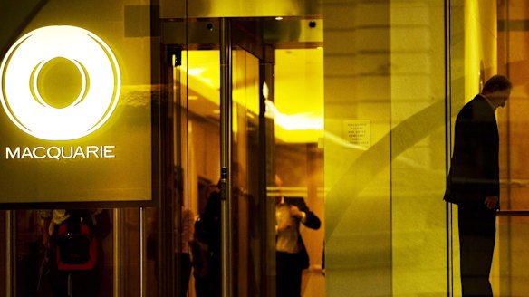 Leading the market lower was the financial sector, as Macquarie Group posted a lacklustre earnings report.