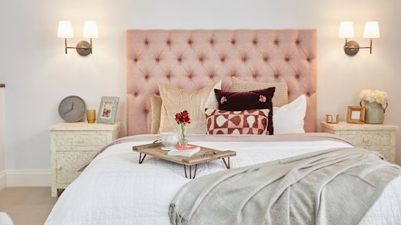 Josh and Elyse's master suite.