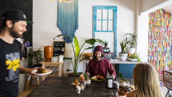 The interior at Bossa Nova, Carlton. 