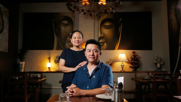 Bee and Red, of Khao San Road restaurant, have toned down their Thai flavours to suit Australian tastes.