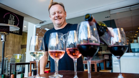 Restaurateur Stuart Knox feared he'd lose his Sydney business Fix Wine Bar during lockdown. 
