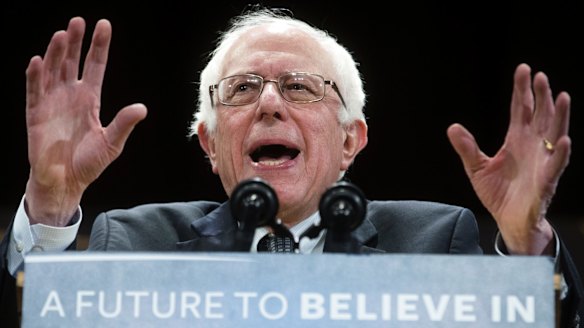 Voter revolt: A marginal figure six months ago, Bernie Sanders has fought to a stalemate with Hillary Clinton. 