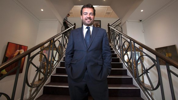 Mossgreen auction house managing director Paul Sumner.