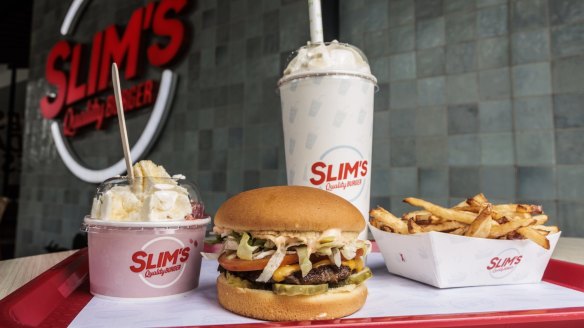 "Everything comes in fresh, never frozen," says Nik Rollinson, co-founder of Slim's.