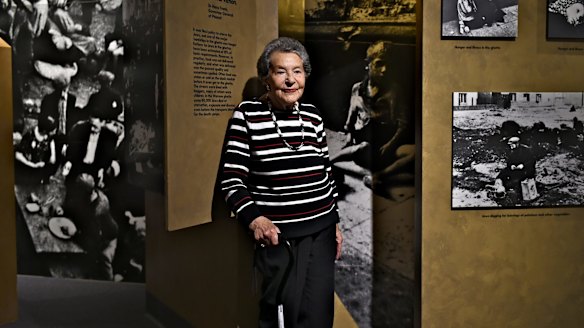 Resilient: Lotte Weiss, now 91, entered Auschwitz at 17 and was released at 21.