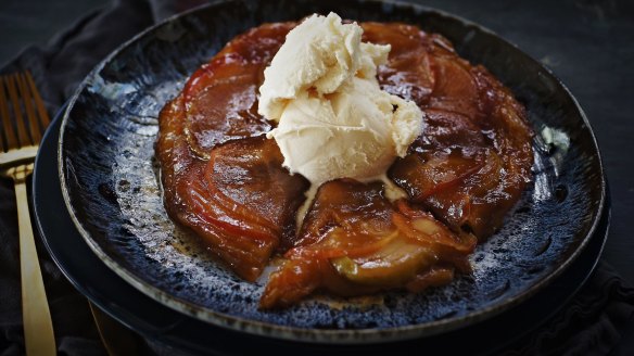 Tarte tatin with a twist.