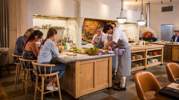 Share your excitement, says head chef Danielle Alvarez (centre) of Fred's in Paddington.