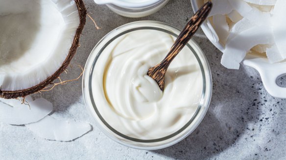 Yoghurt made from coconut should be considered more of a treat than a healthy snack.