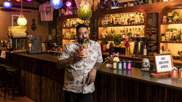 Cosy up to some seriously warming drinks and hospitality at Jacoby's Tiki Bar.