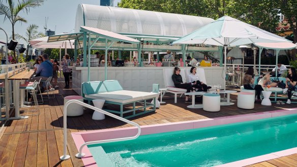 Arbory Afloat will step up the outdoor experience from last summer's Miami theme (pictured).