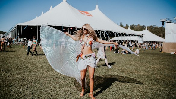 And when it comes to clothing, less is more: but sheer, sparkly fabrics are a must.