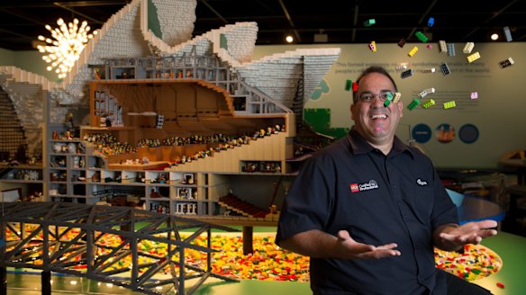 Ryan McNaught, Australia's only Certified Lego Professional.