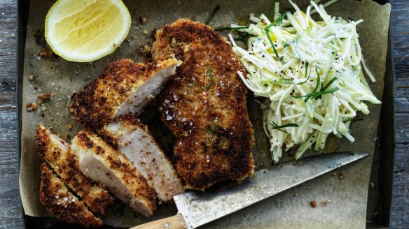 Schnitzel and coleslaw isn't just for summer.