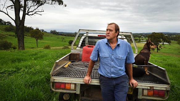 Tony Biffin on the family-run Biffin Dairy in Cawdor near Camden.