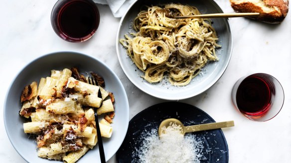 Try two classic Roman pastas: 