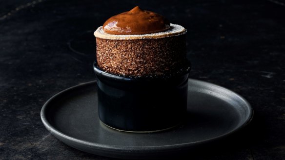 Vue de Monde's signature souffle isn't budging from the menu.