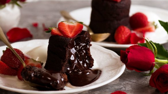Foolproof fondant puddings with glossy ganache centres.