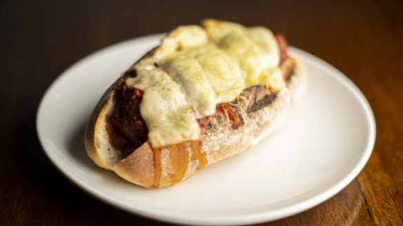 The 'meatball sub' features meatballs made from a lentil and veg protein mix. 