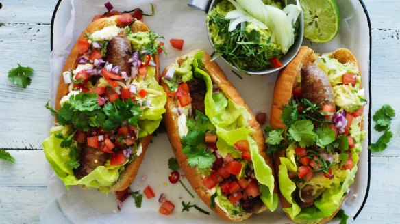 Adam Liaw's taco and hot dog mash-up.