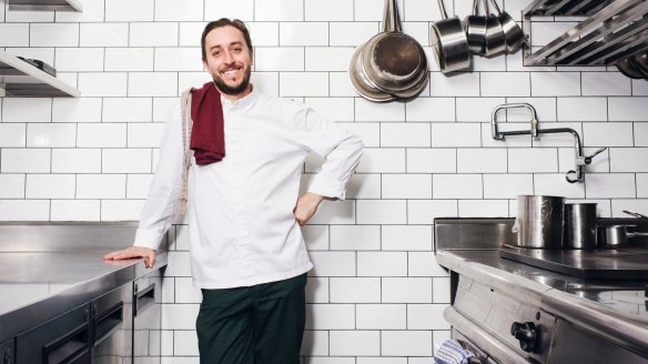 Chef Daniel Puskas at Sixpenny.