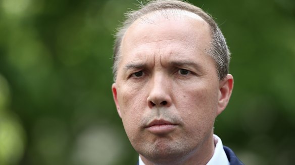 Immigration Minister Peter Dutton.