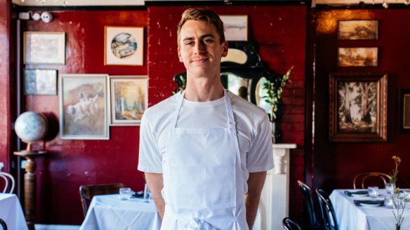 Chef Toby Stansfield takes over the kitchen at the Old Fitz hotel.