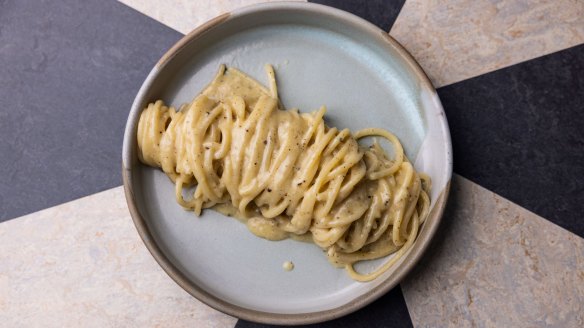 Cacio e pepe is a Shannon Martinez signature dish.