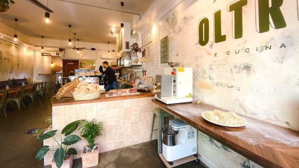 With a shopfront in Prahran Market and a streetside pasta-making station, Oltre is a vibrant addition to Commercial Road.