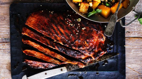 Spicy Skirt steak and potatoes