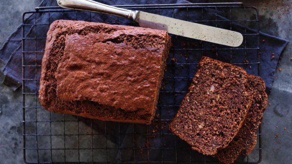 Chocolate and coconut banana bread.