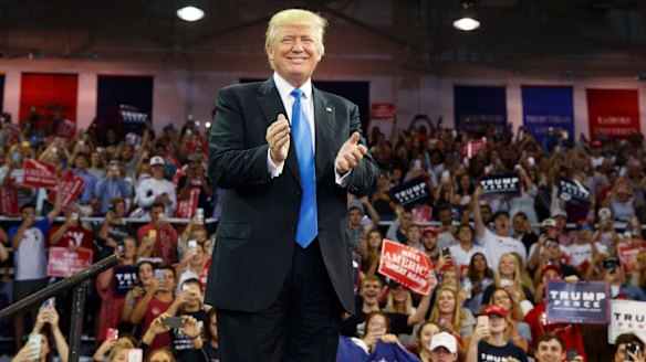 "Knowing his personality, it looks as if Trump is trying achieve an all-imposing look," says Jatin Vengurlekar, creative director at Montagio.