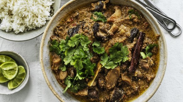 Hetty McKinnon's mushroom rendang (