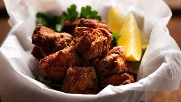 Japanese double-fried chicken.