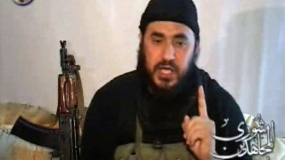 Abu Musab al-Zarqawi, then leader of al-Qaeda in Iraq, in a video from 2006. 