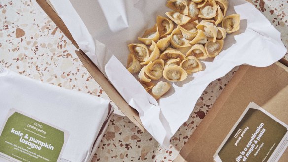 Pasta Poetry delivers fresh made pasta (and socks) direct to the door. 