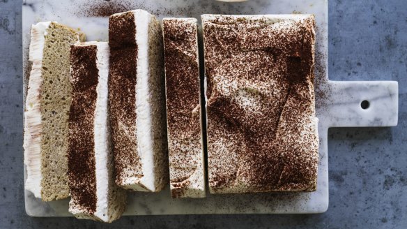 Chai-spiced three-milk cake.