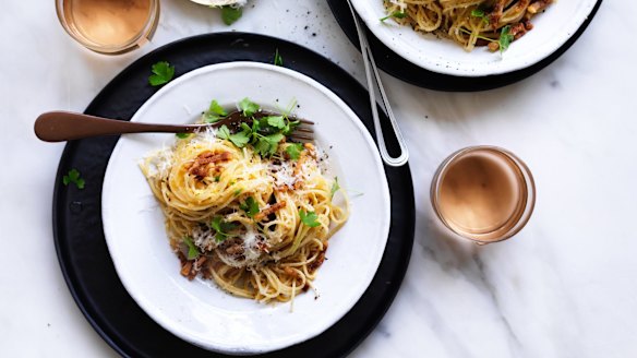 Adam Liaw's carbonara.