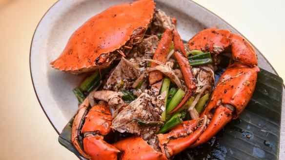 Black pepper mud crab to your door is now possible.