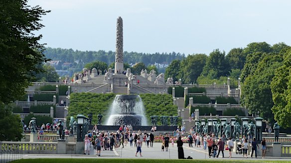 The Vigeland Sculpture Park.
