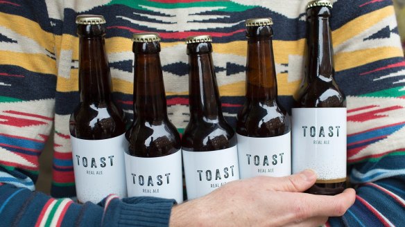 And armful of Toast Ale.